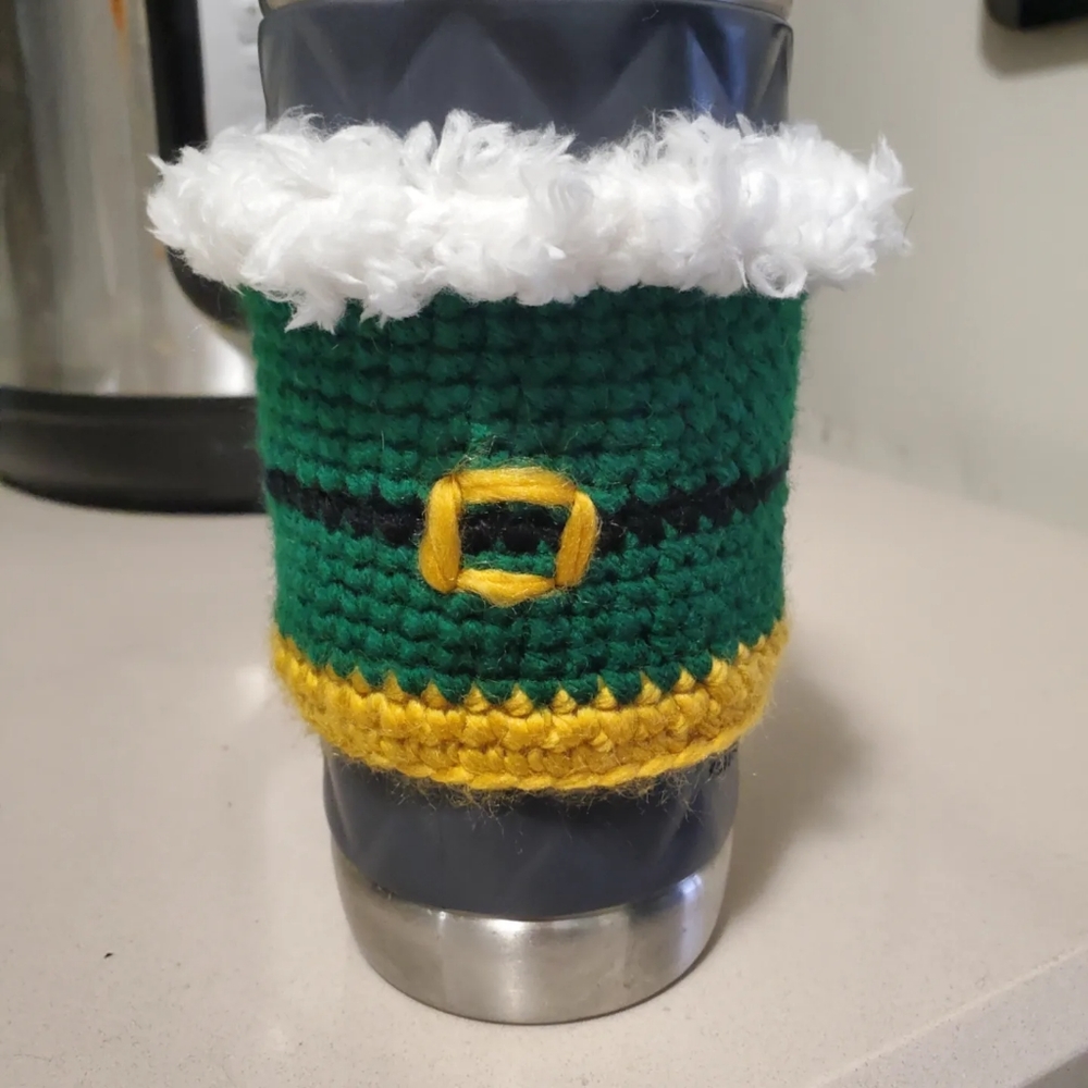 Holiday Coffee Cozy